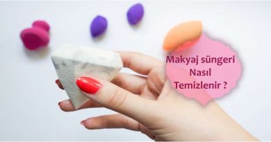 Makyaj süngeri Nasıl Temizlenir ?